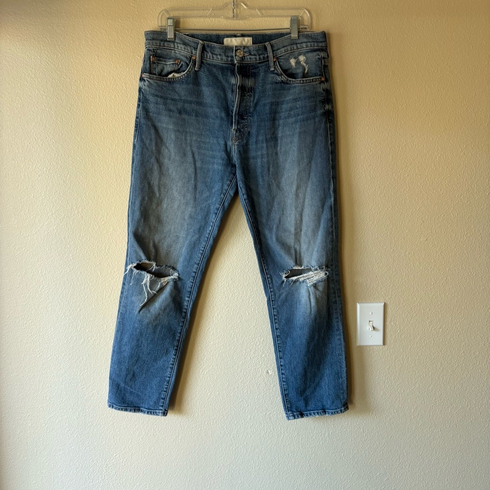 MOTHER superior the trickster ankle jean